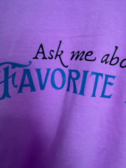 Ask me about my favorite book (Imperfect & Overstock)