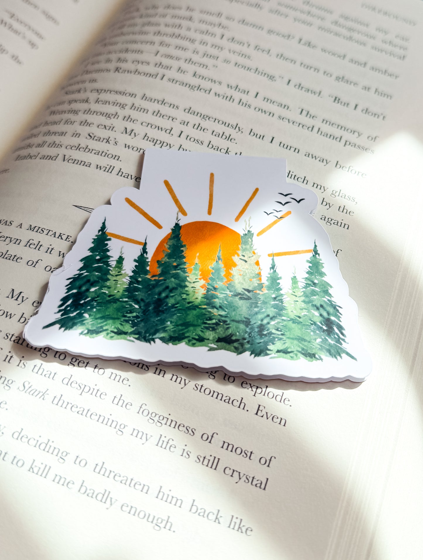 Summer Forest Magnetic Bookmark