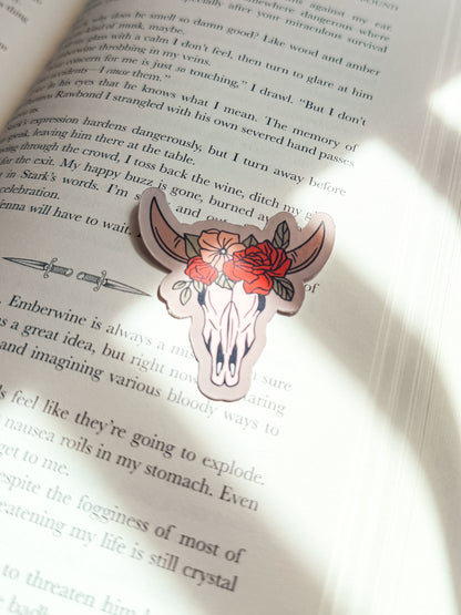 Cow Skull sticker | Made in-house