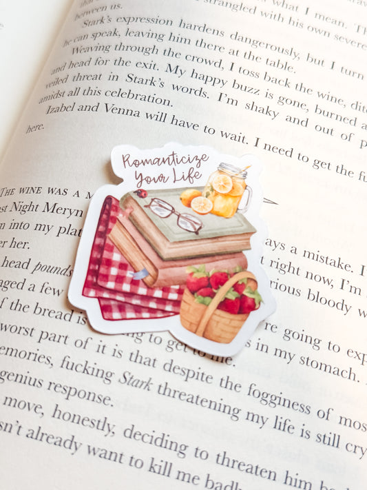 Romanticize your Life sticker | Made in-house