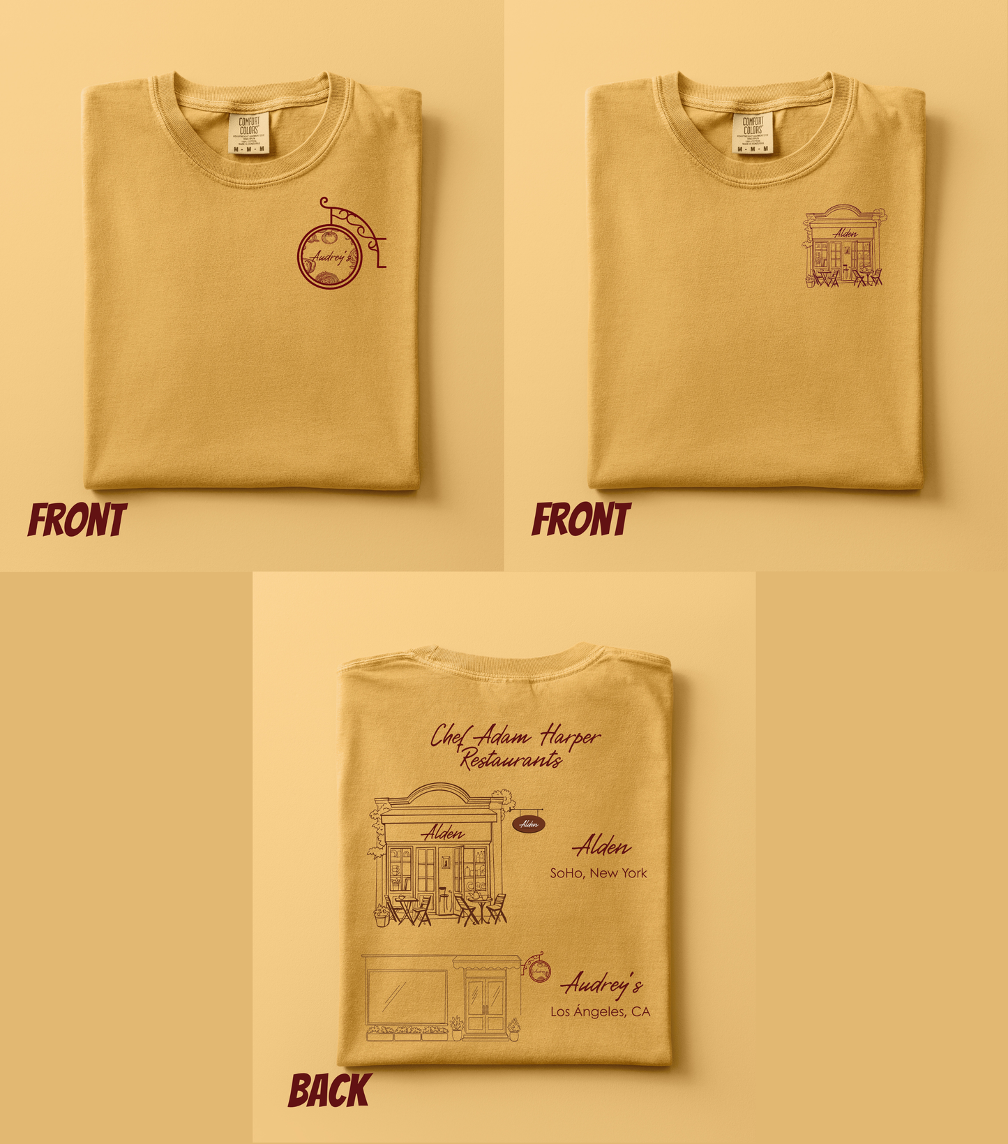 Adam Harper's Restaurants shirt | Officially Licensed by Joss Richard