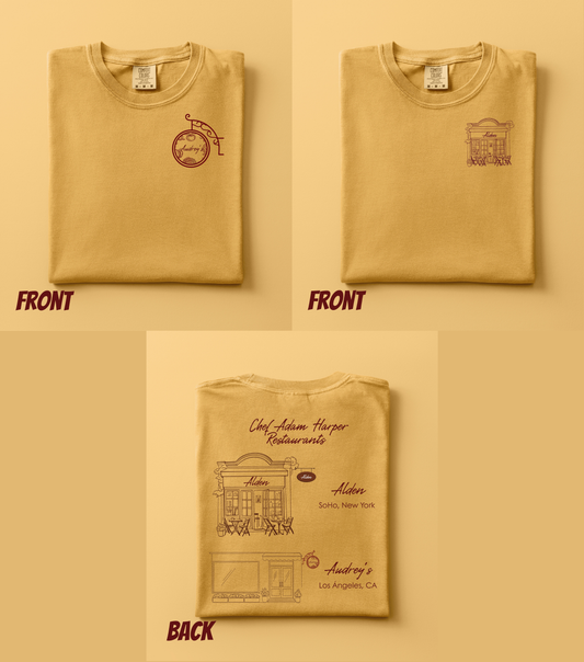 Adam Harper's Restaurants shirt | Officially Licensed by Joss Richard