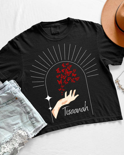 Tisaanah boxy cropped shirt | War of Lost Hearts Collection | Made in-house | Officially licensed