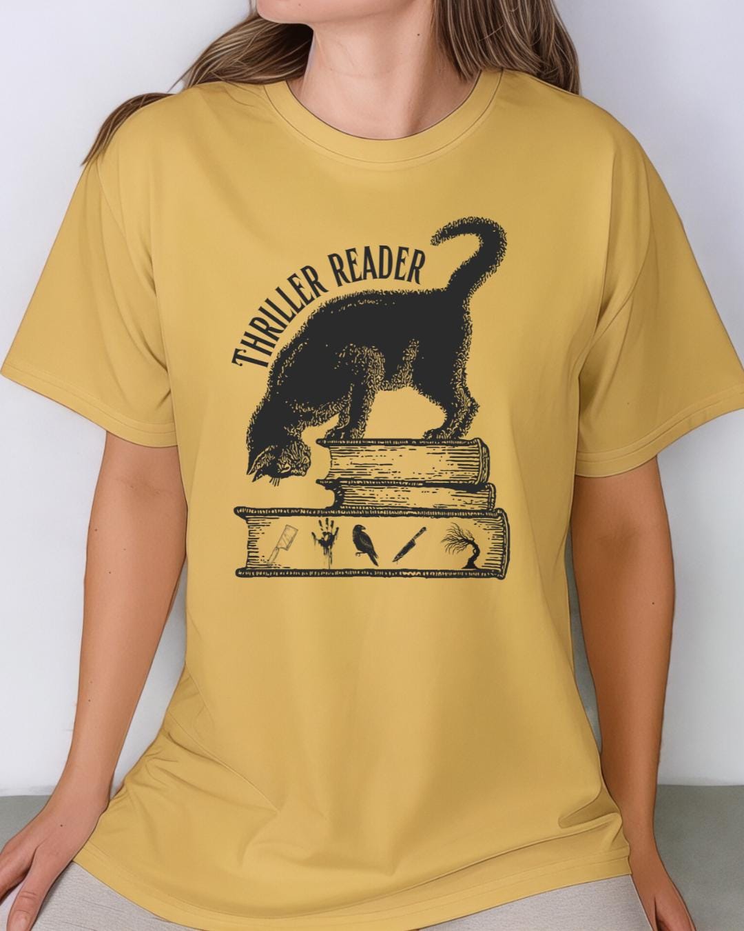 Thriller Reader Shirt | Bookish & Obsessed Collection | Made in-house