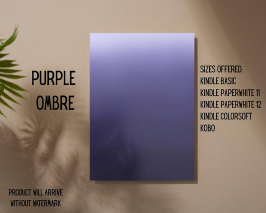 Simply Colored E-Reader Inserts | Made in-house