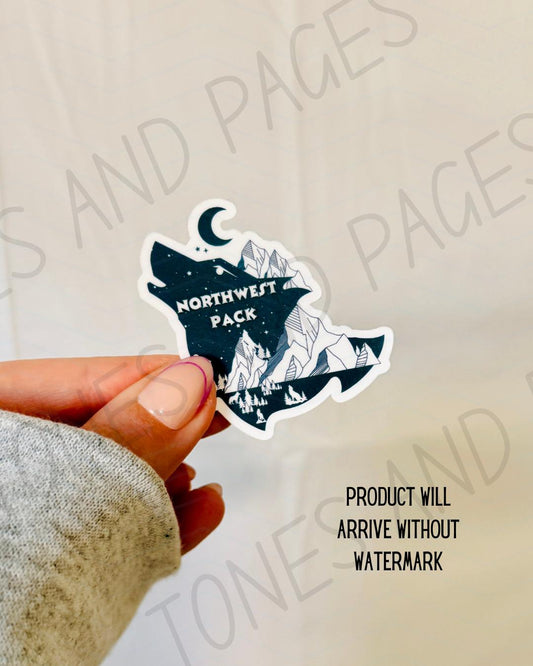Northwest Pack sticker | Made in-house | Officially licensed by Ali Hazelwood