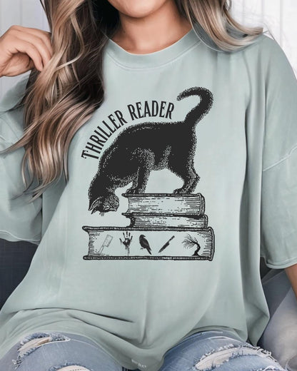 Thriller Reader Shirt | Bookish & Obsessed Collection | Made in-house
