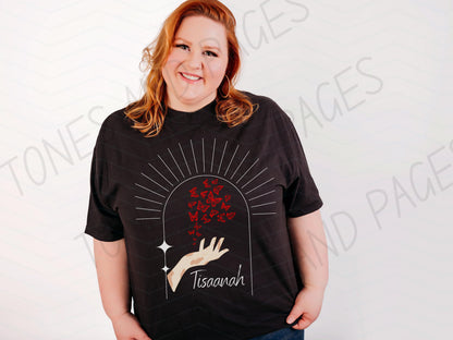 Tisaanah Comfort Colors Shirt | War of Lost Hearts Collection | Made in-house | Officially licensed