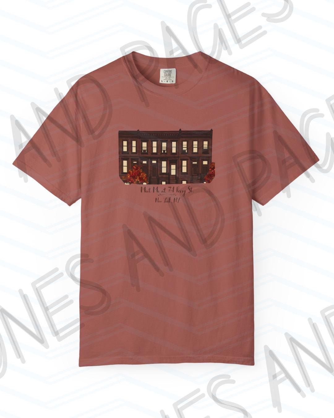 Meet Me at 74 Perry St. shirt | It's Different This Time Collection | Made in-house | Officially licensed by Joss Richard