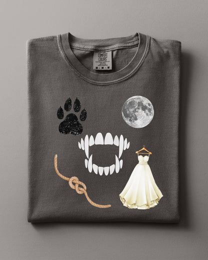 Bride doodle shirt | Mate by Ali Hazelwood | Made in-house | Officially licensed
