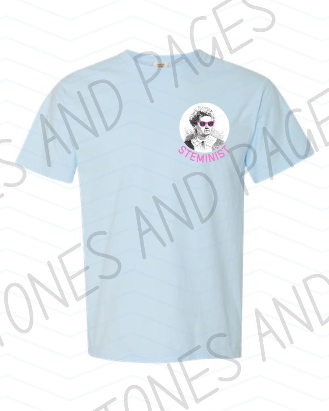 Marie Curie STEMINIST shirt | Love on the Brain by Ali Hazelwood | Made in-house | Officially licensed