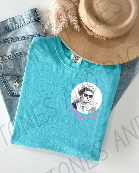 Marie Curie STEMINIST shirt | Love on the Brain by Ali Hazelwood | Made in-house | Officially licensed