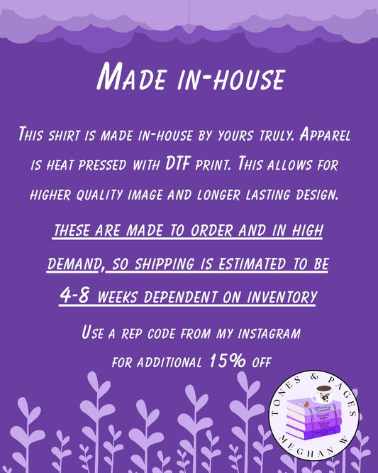 Be More Plant shirt | The Spellshop |  Made in-house | Officially licensed by Sarah Beth Durst