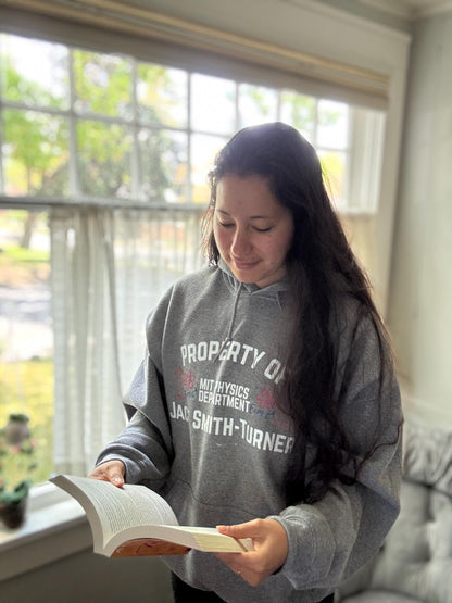 Property of Jack Smith-Turner hoodie | Love, Theoretically by Ali Hazelwood | Made in-house | Officially licensed