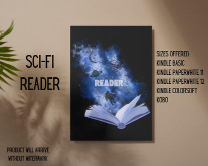Sci-Fi Reader E-Reader Insert | Made in-house