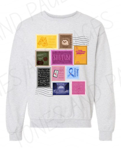 Love, Theoretically postage stamp shirt | Made in-house | Officially licensed by Ali Hazelwood