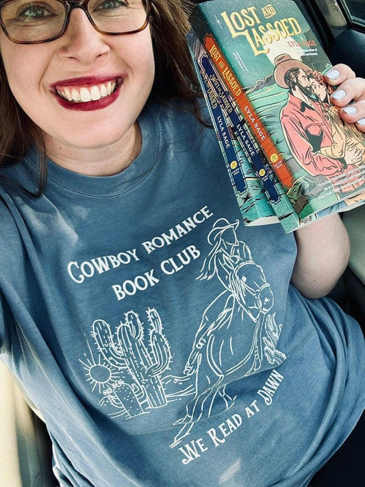 Cowboy Romance Book Club shirt | Made in-house