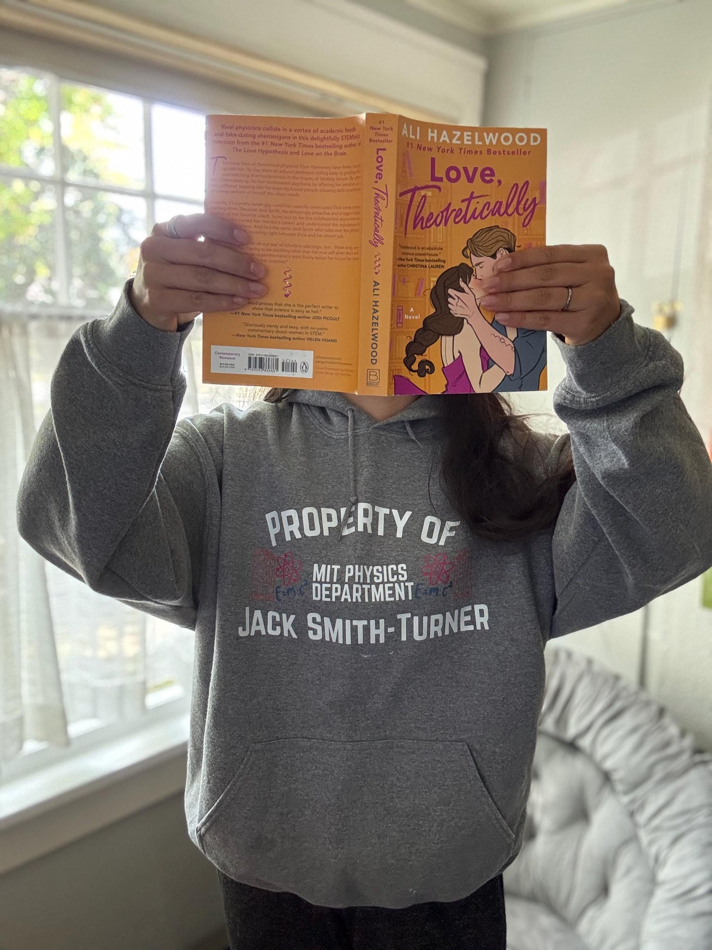 Property of Jack Smith-Turner hoodie | Love, Theoretically by Ali Hazelwood | Made in-house | Officially licensed